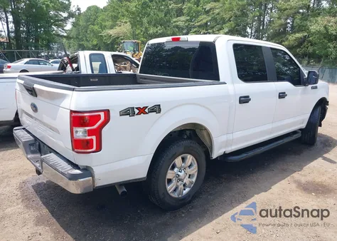 2018 Ford F-150 Xl из США, поврежденный, VIN 1FTEW1EB4JFB72728